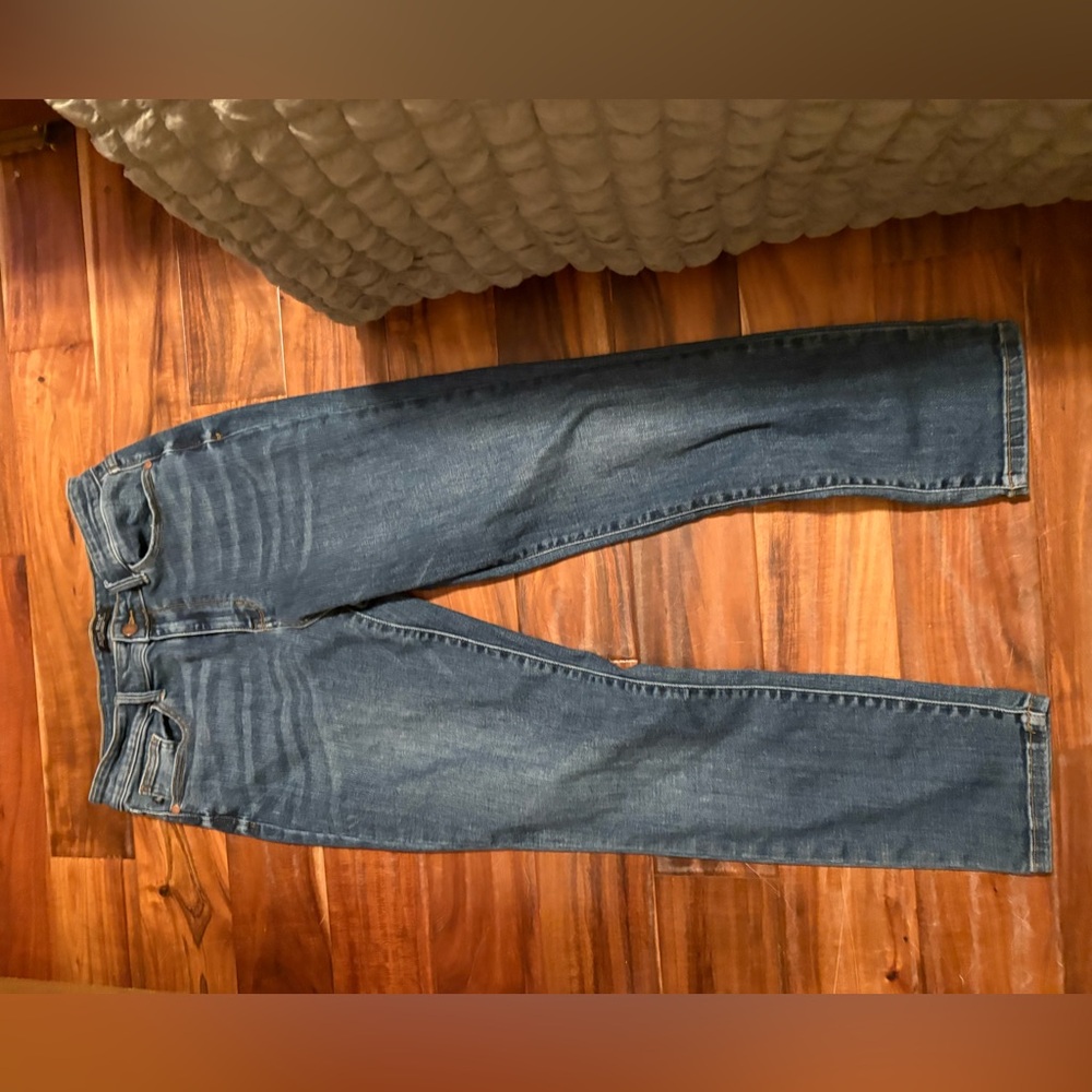 Judy Blue Mid Blue Straight Leg Jeans